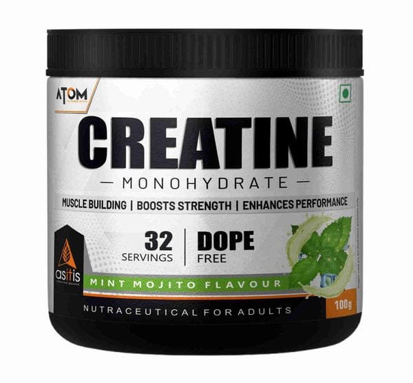 ASITIS ATOM Creatine Monohydrate - 250g, 80 Servin... Coffee